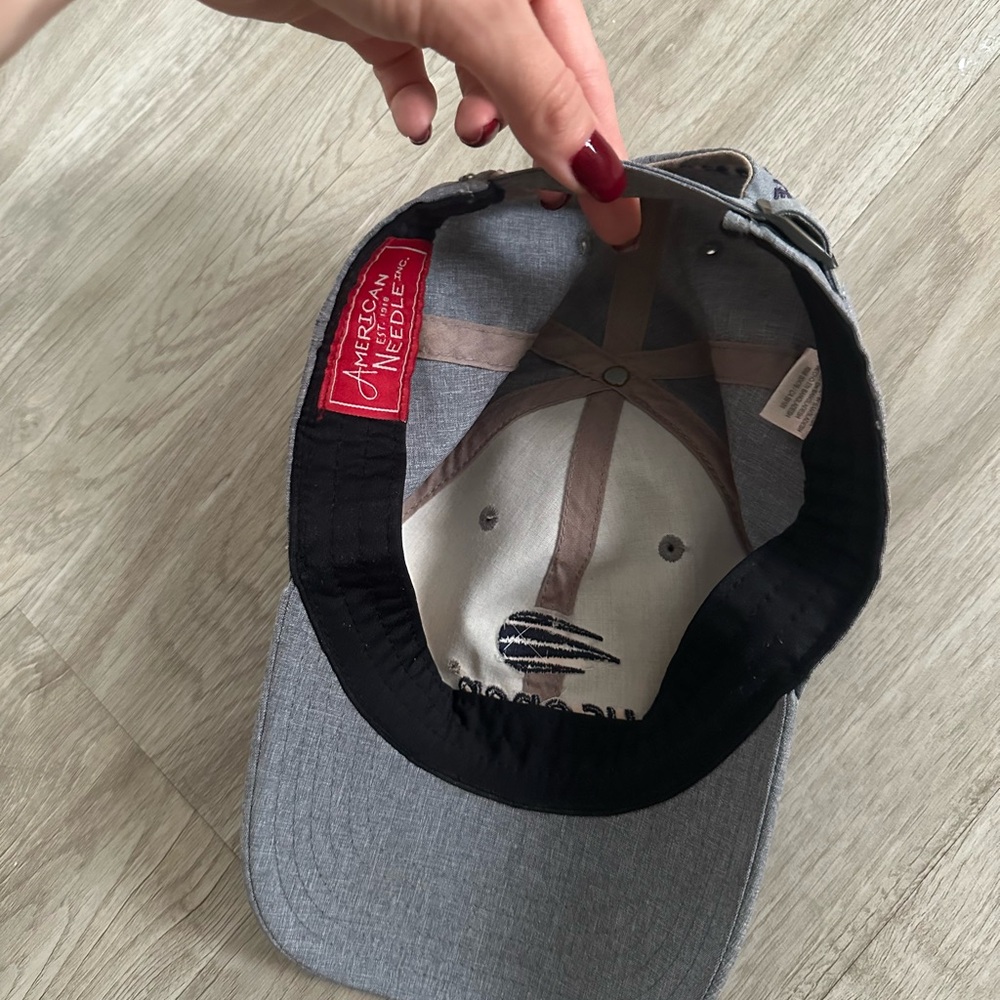 NWOT US Open 2020 Tennis Hat Adjustable Baseball Cap Gray Blue, Unisex - Picture 5 of 8